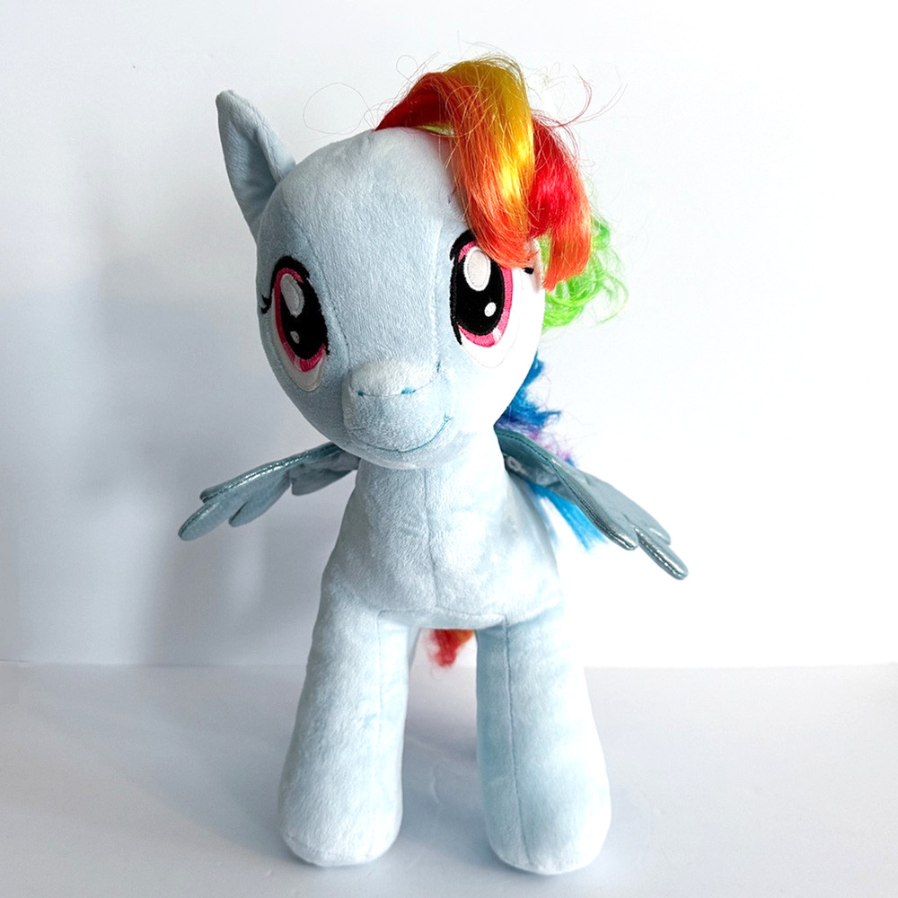 Build-A-Bear My Little Pony Rainbow Dash Plush 2013 Heartbeat WORKS Scented 16in